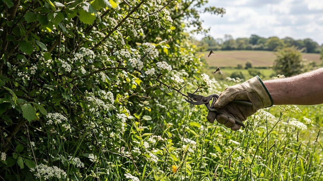 Entretien d'une haie champêtre : les gestes essentiels