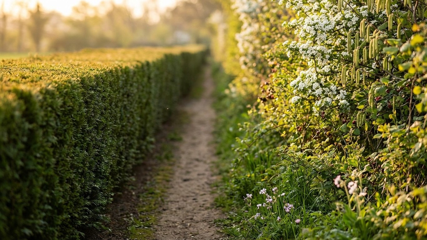 Haie champêtre ou haie classique : comment choisir ?