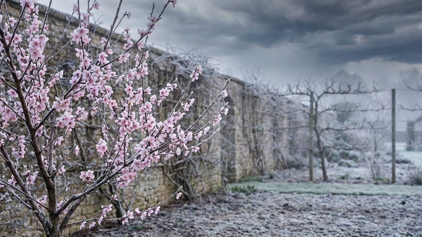 Pêcher en climat froid : variétés adaptées et protection hivernale