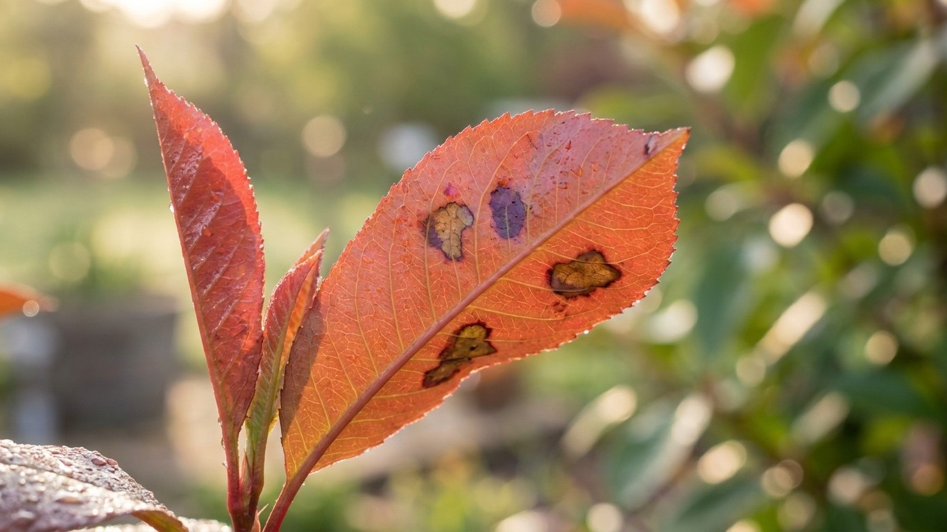 Ces taches rouge vif sur votre photinia ne sont pas une maladie : c'est votre tuyau d'arrosage qui en est la cause