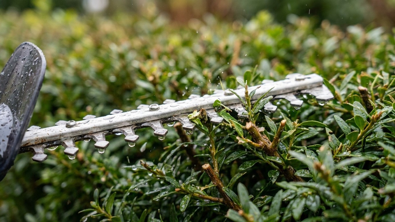 Je taillais toujours ma haie juste après la pluie : j'ai compris trop tard ce que mes lames propageaient à chaque passage