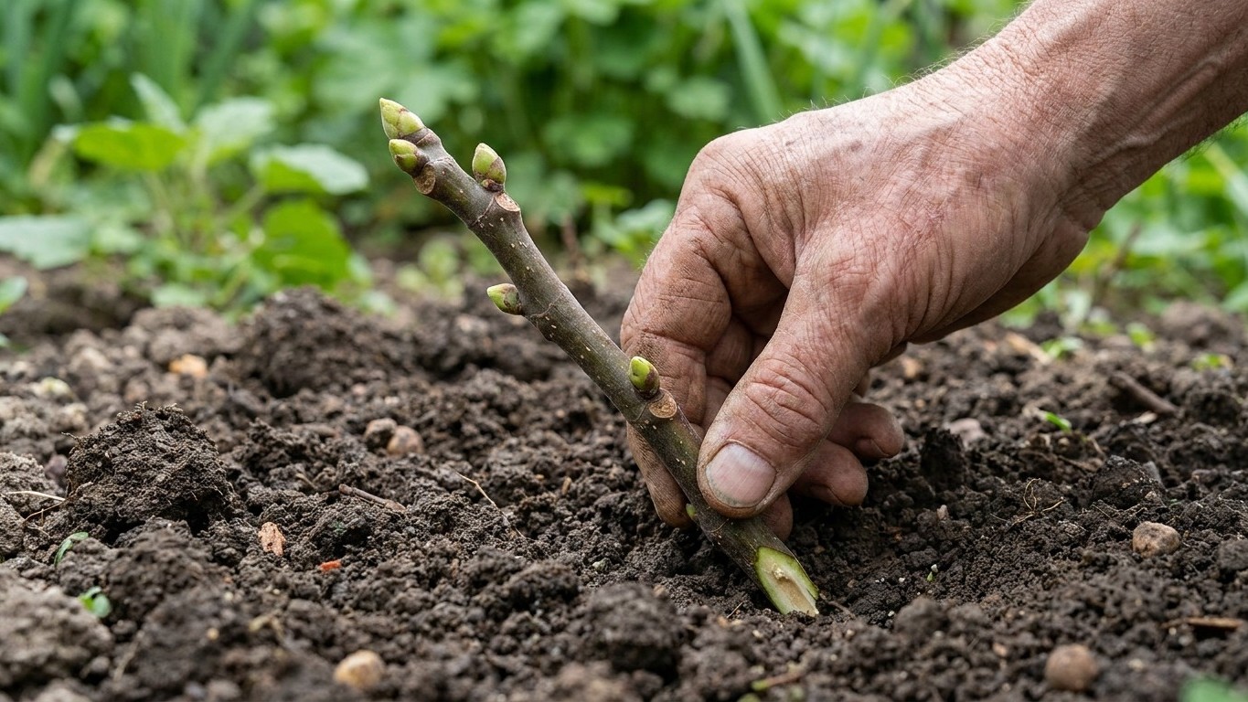 « Plante-la à l'envers » : depuis qu'un ancien m'a montré ce geste avec une branche de figuier, ma haie pousse toute seule