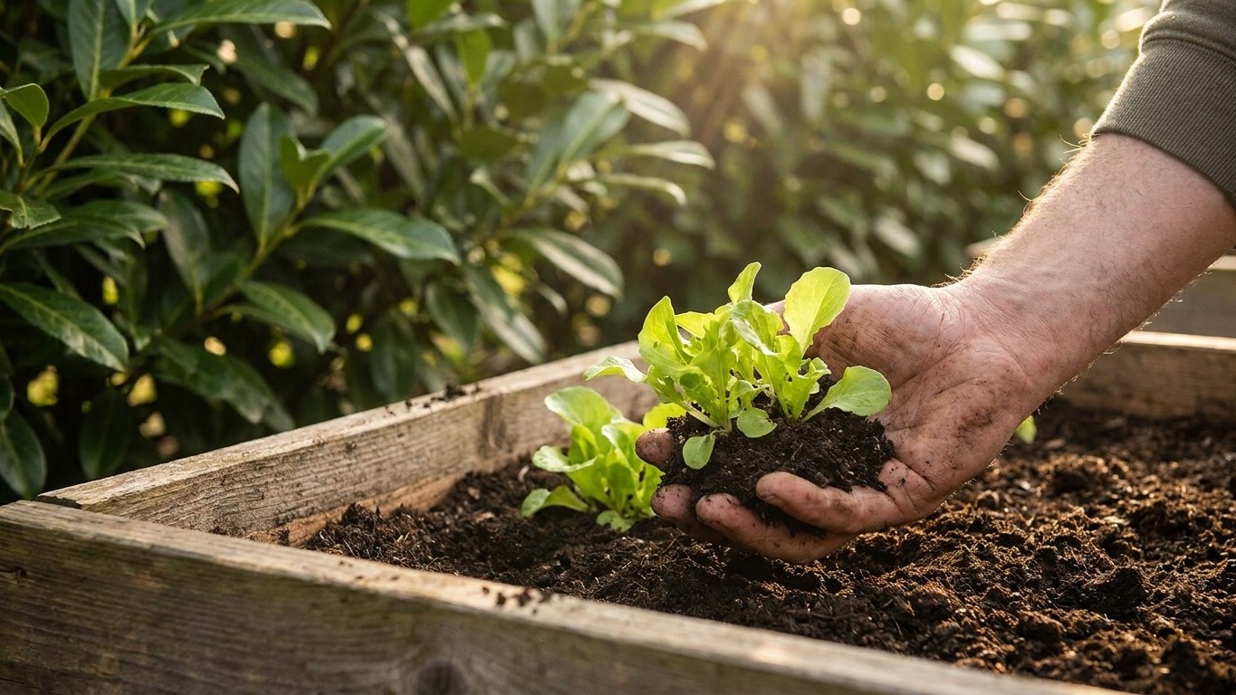 J'ai broyé ma haie de laurier-cerise et tout mis au compost pour le potager : six mois après, en repiquant mes salades, j'...