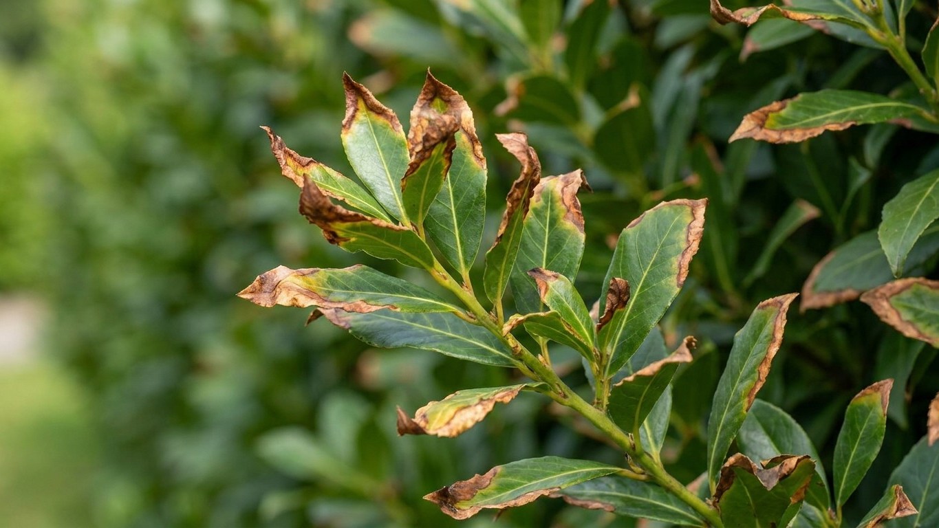 J'ai mis de l'engrais gazon au pied de ma haie de lauriers pour la booster : en 8 jours, les feuilles ont grillé et j'ai c...