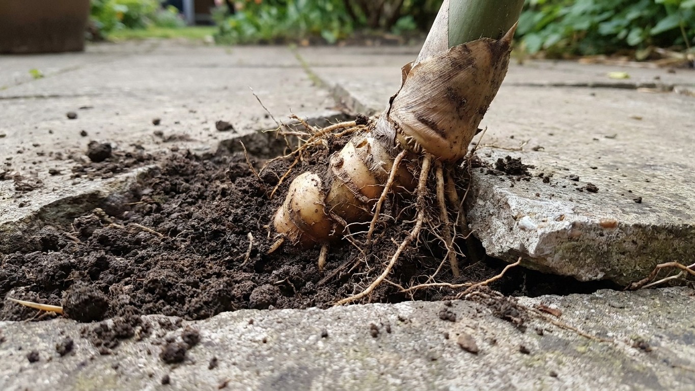 J'ai planté du bambou pour me cacher des voisins : le jour où j'ai soulevé une dalle de la terrasse, j'ai compris ce qui f...