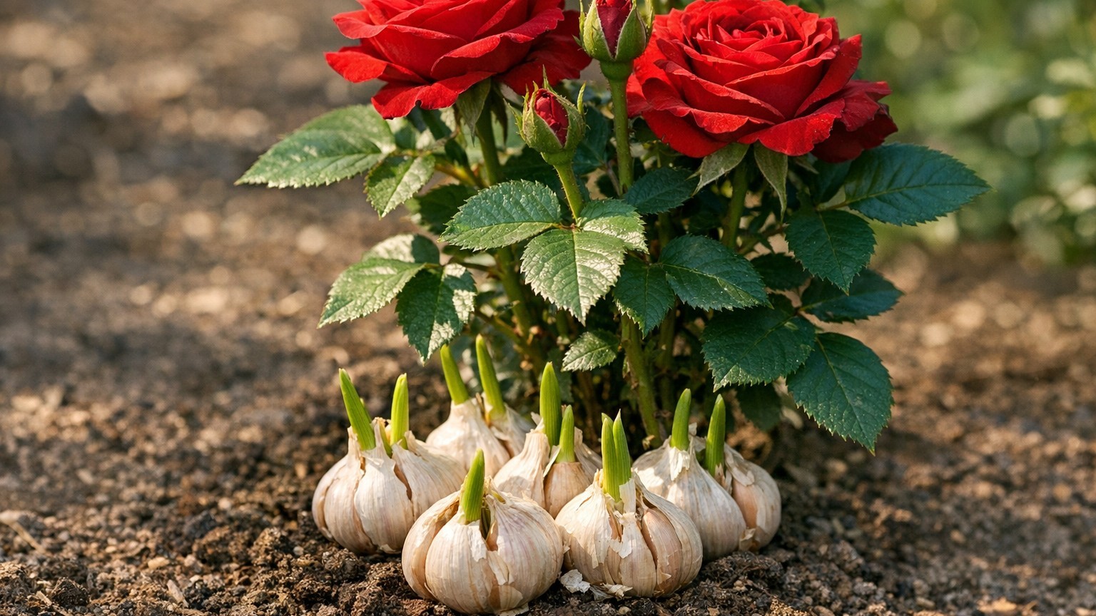 Je n'avais jamais rien planté au pied de mes rosiers : un naturaliste m'a montré laquelle éloigne les pucerons sans aucun ...