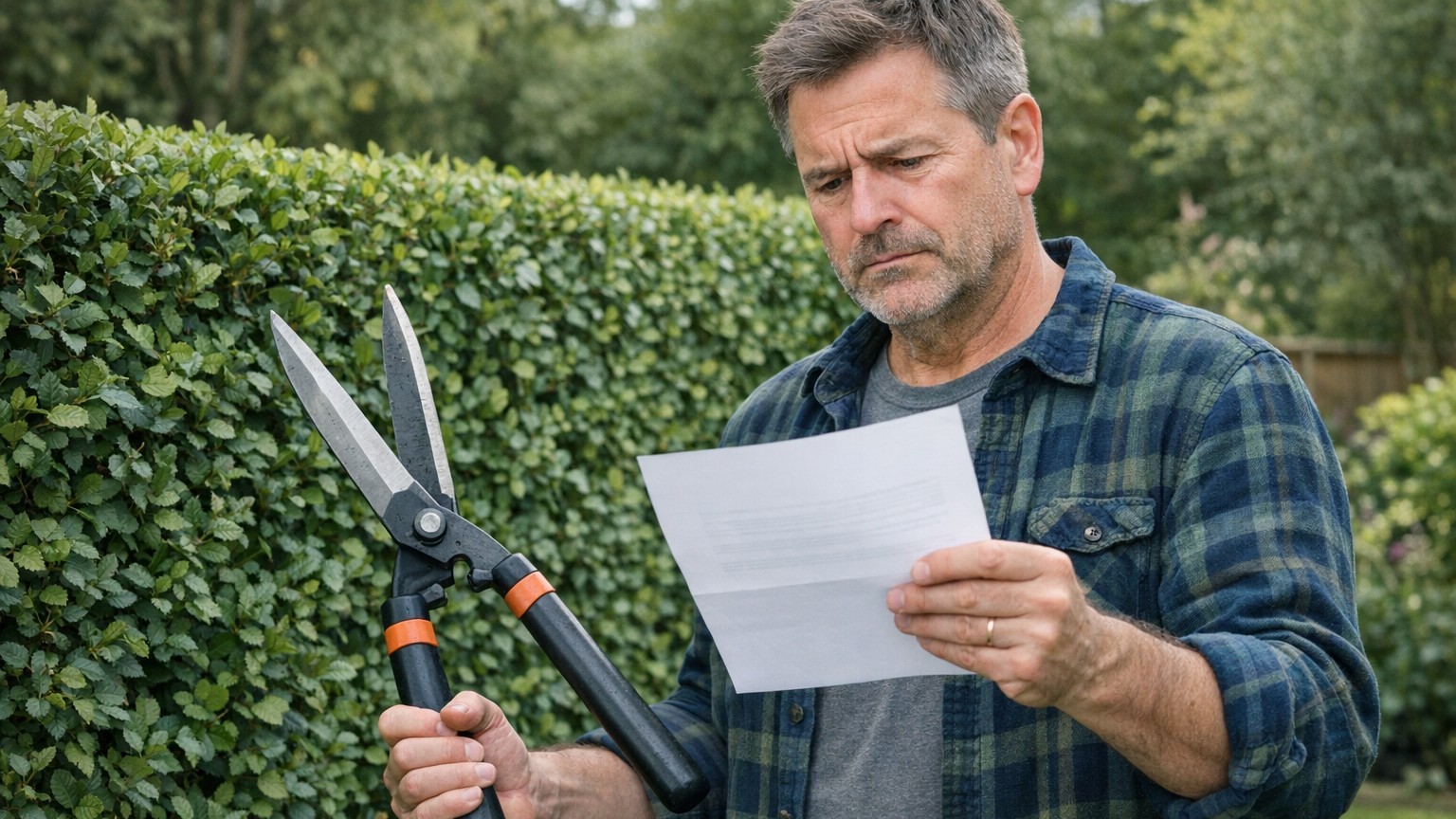 Je taillais ma haie tous les ans à la même période : le jour où j'ai reçu une lettre recommandée, j'ai compris que la date...