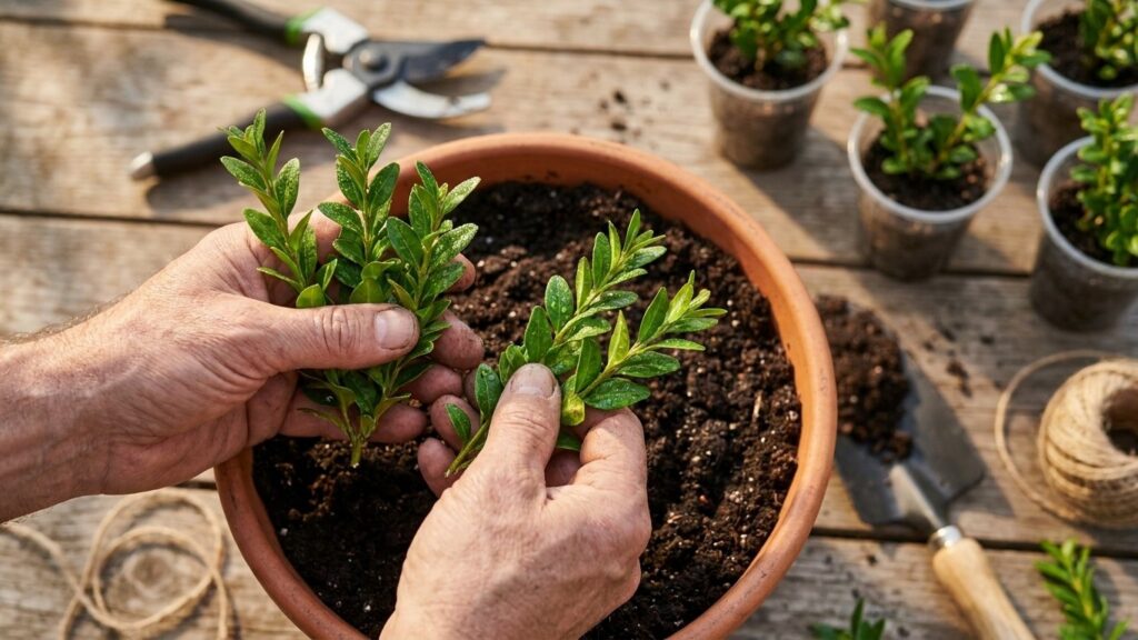 Pourquoi le bois d'août s'enracine mieux