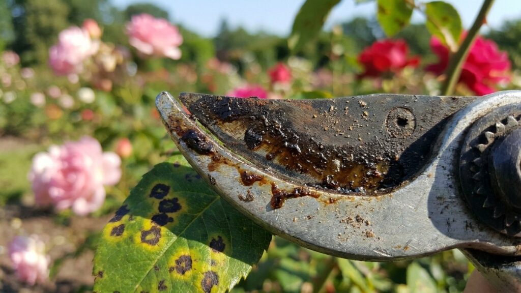 Comment un simple sécateur devient un vecteur de maladie