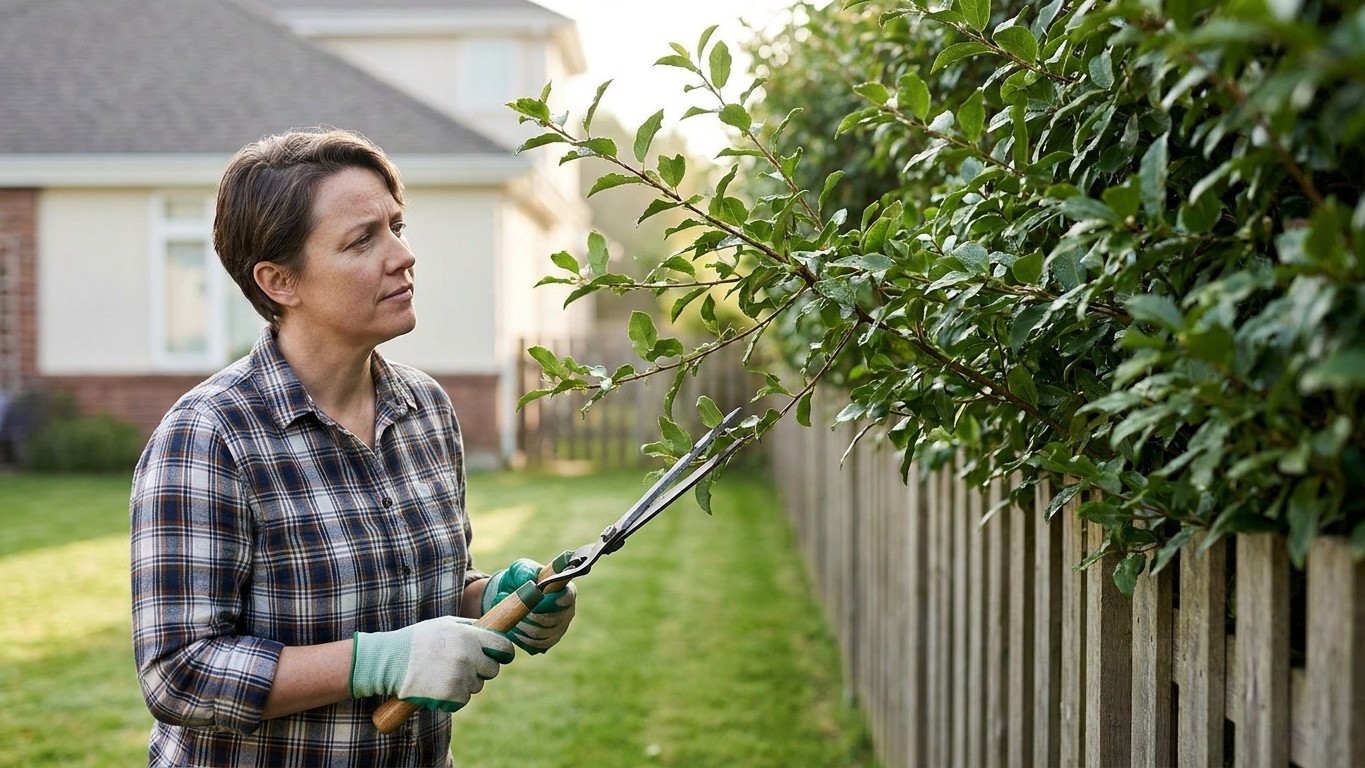 J'ai coupé moi-même les branches de la haie du voisin qui débordaient chez moi : personne ne m'avait prévenu de ce que l'a...