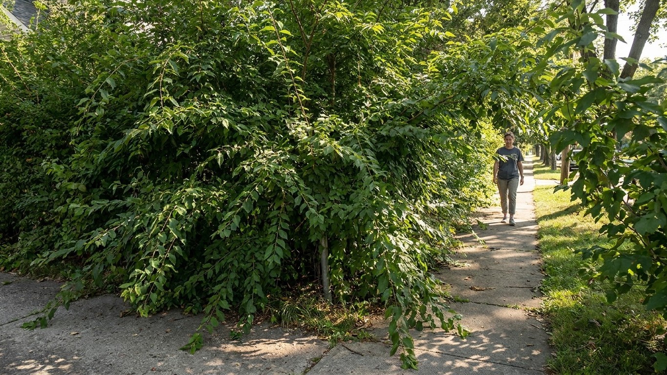 Je laissais ma haie déborder sur le trottoir depuis des années sans m'en soucier : quand la mairie a envoyé une entreprise...