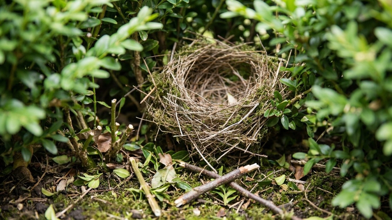 Je taillais toujours ma haie mi-juillet pour qu'elle soit nette avant les vacances : le jour où j'ai écarté les branches c...