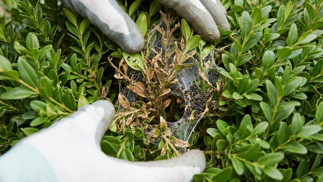 Mon buis paraissait parfaitement vert en juillet : le jour où j'ai écarté les branches pour vérifier l'intérieur, j'ai com...