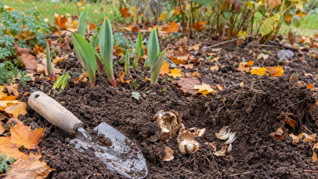 Comment reconnaître des bulbes mangés par des rongeurs