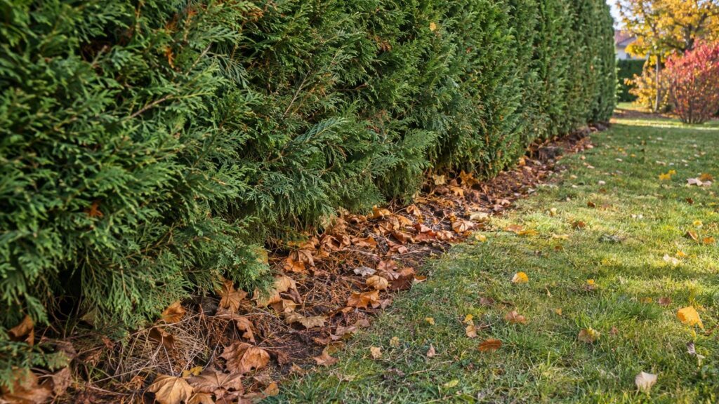 Pourquoi le bas de la haie échappe à la vigilance des jardiniers