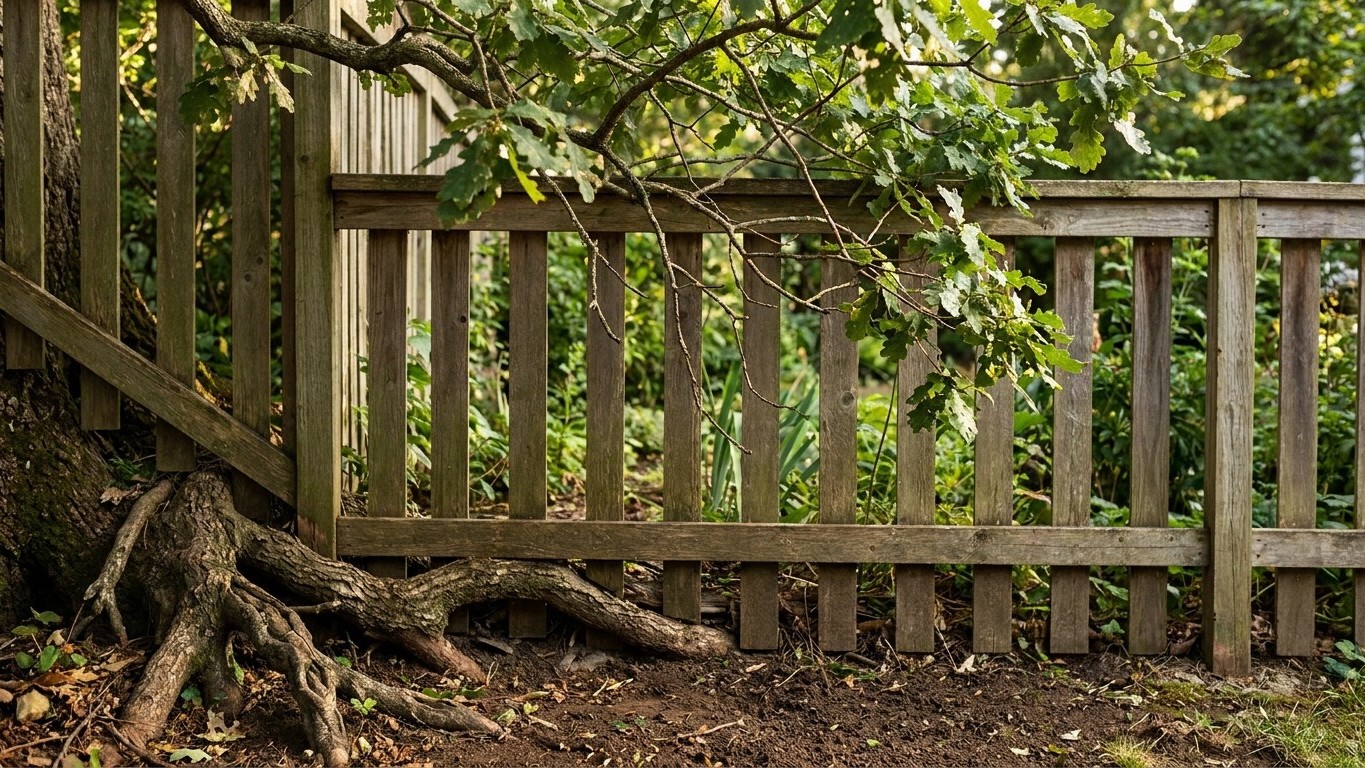 Mon voisin coupe toujours les racines qui passent sous sa clôture mais jamais les branches au-dessus et ce n'est pas par f...