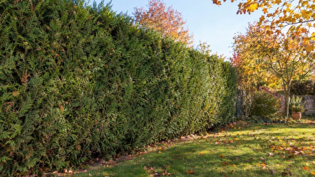 Pourquoi le thuya laisse une trace si particulière