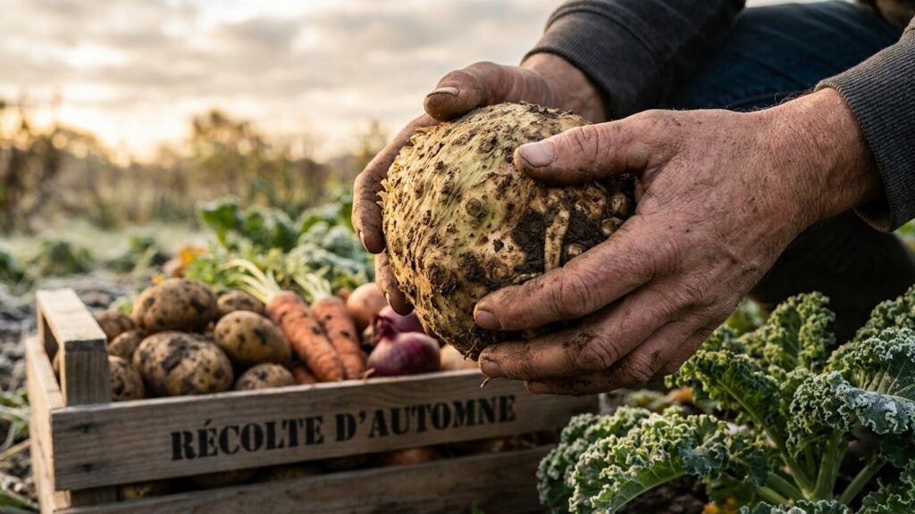 Pourquoi anticiper la récolte avant le gel change tout au potager