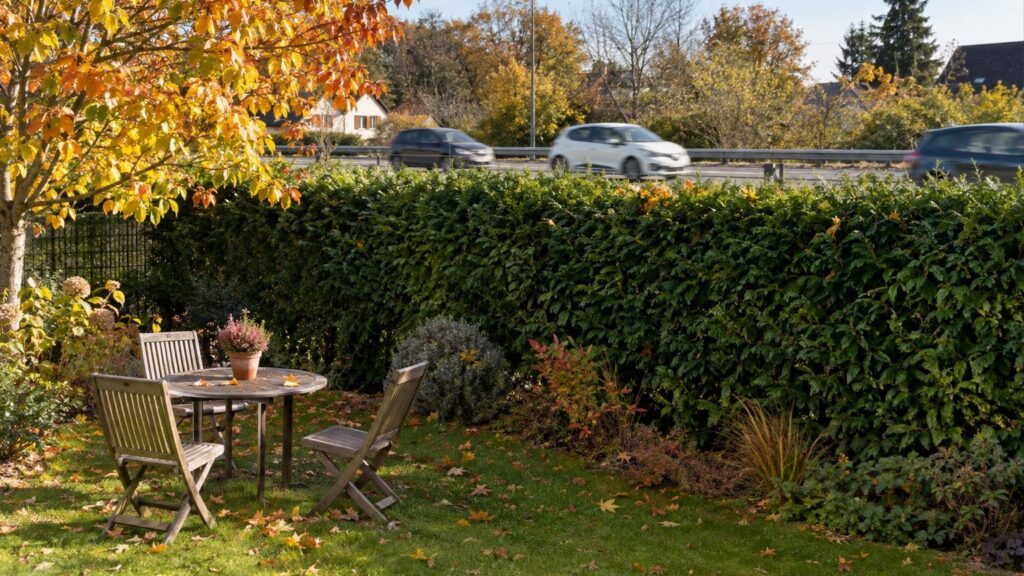 Le malentendu de départ : une haie n'isole pas vraiment du bruit