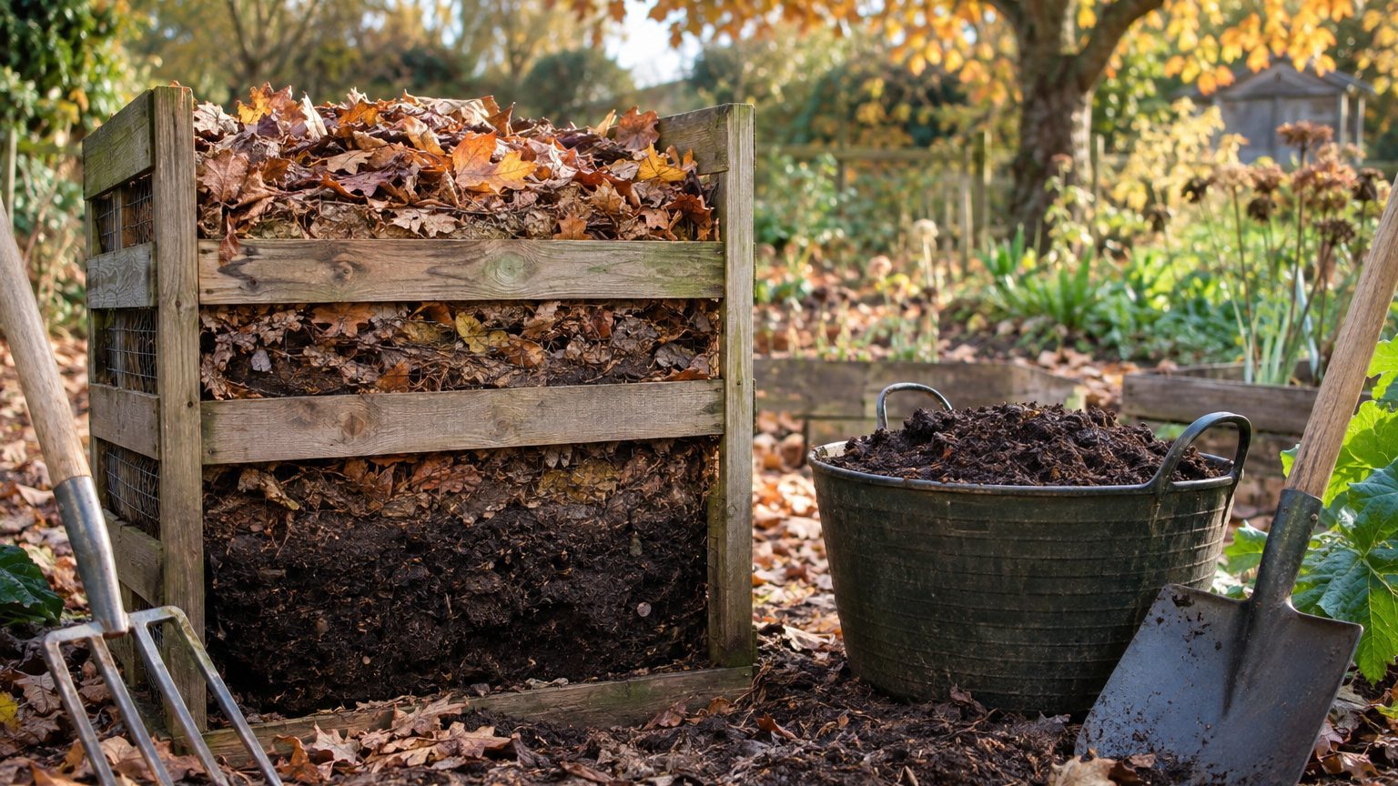 Feuilles mortes en terreau de feuilles : méthode, dosage et délais