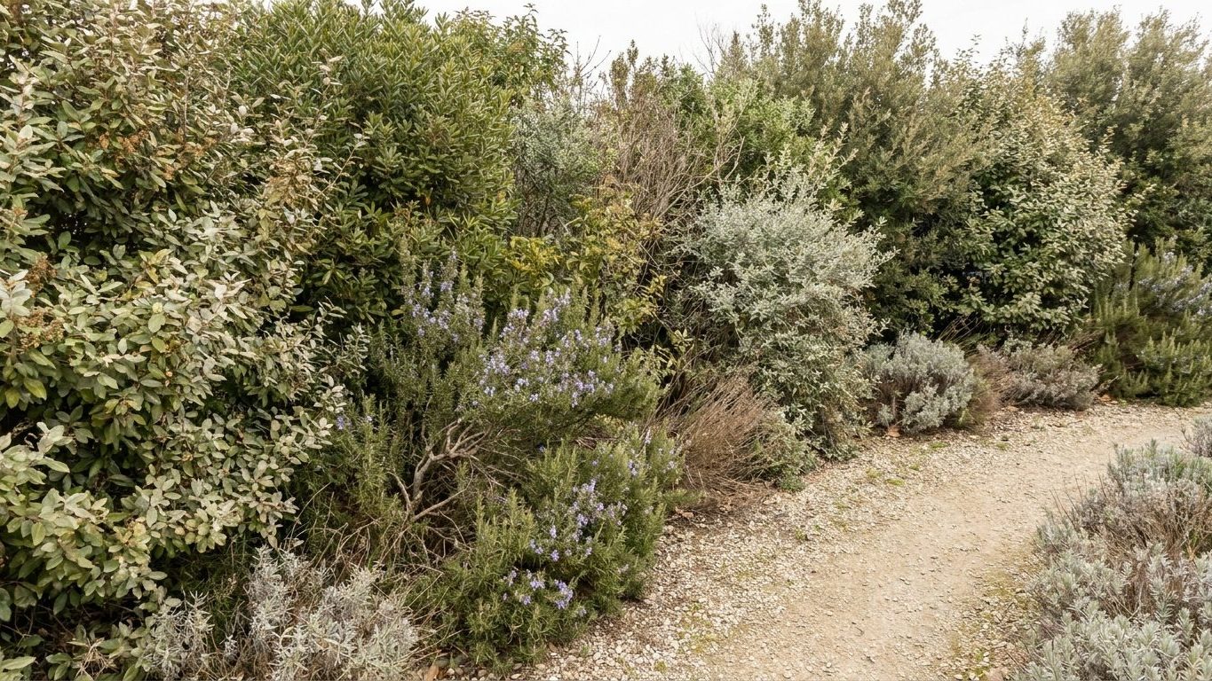 Haie méditerranéenne : guide complet de plantation et d'entretien