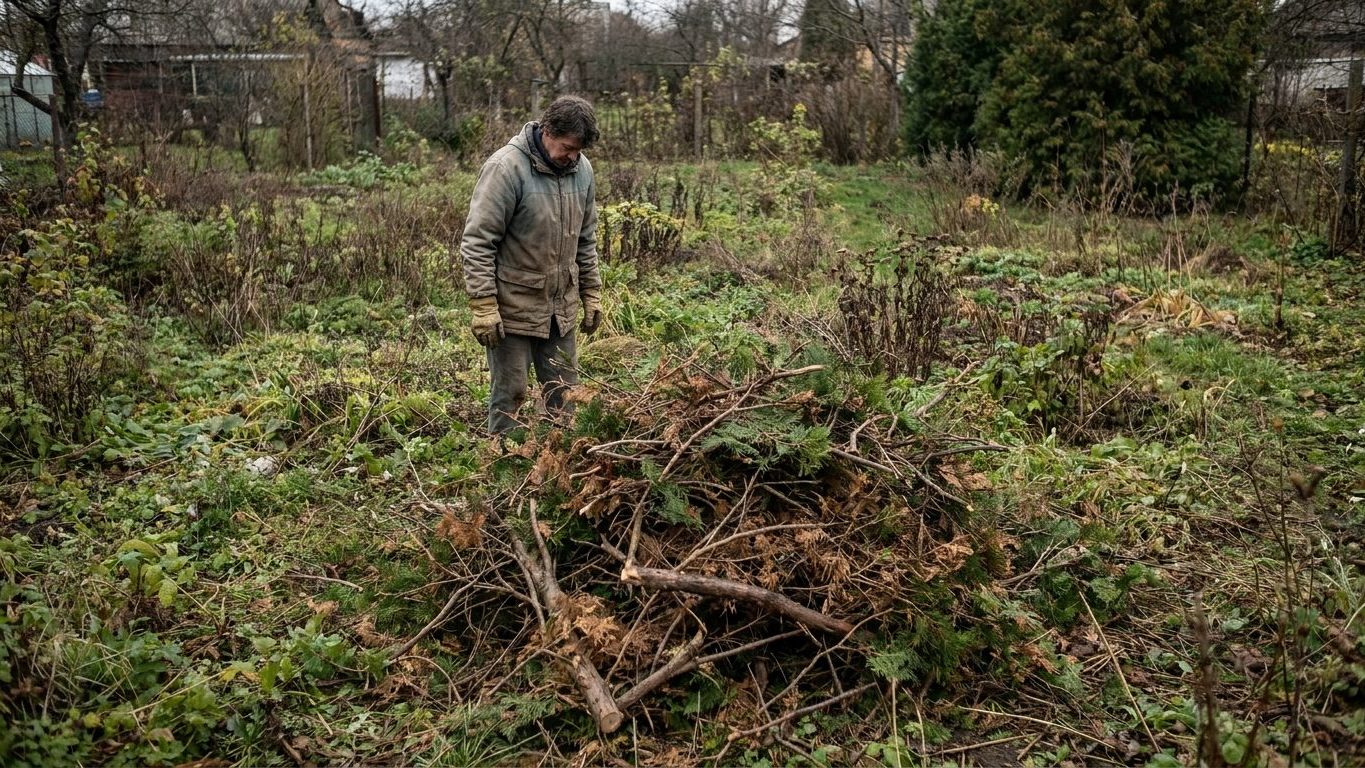 « Je pensais que mes rameaux de thuya se décomposeraient comme le reste » : pourquoi mon tas ne chauffait toujours pas deu...