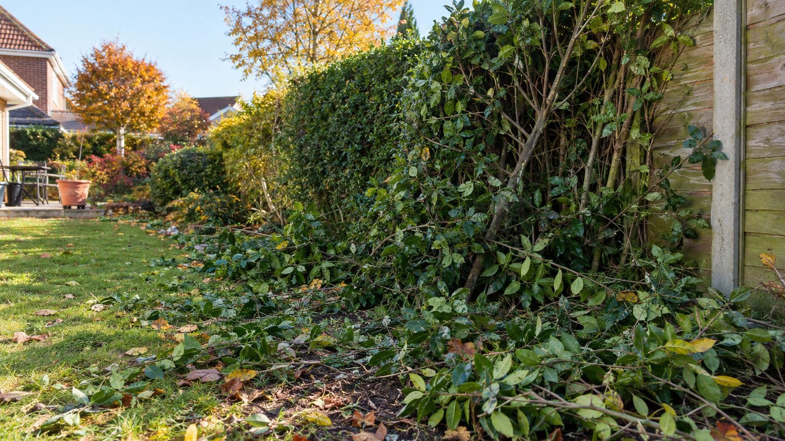Mon voisin jetait les branches de son laurier-cerise par-dessus ma clôture après chaque taille : le jour où je suis allé à...
