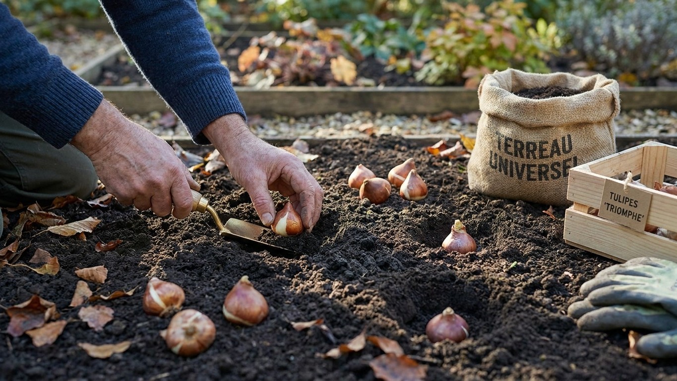 Planter bulbes automne : le calendrier optimal avant les premières gelées d'octobre
