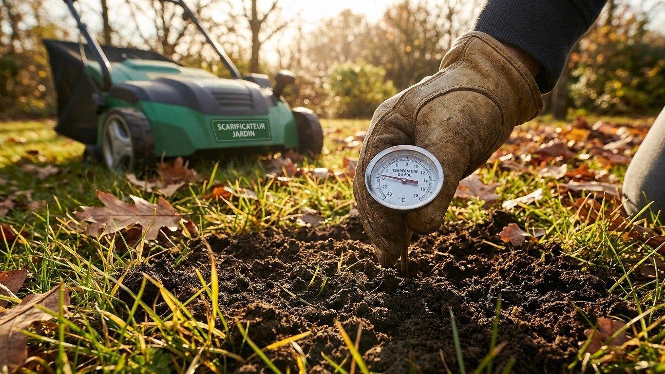 Quand scarifier sa pelouse en automne : le calendrier semaine par semaine à respecter