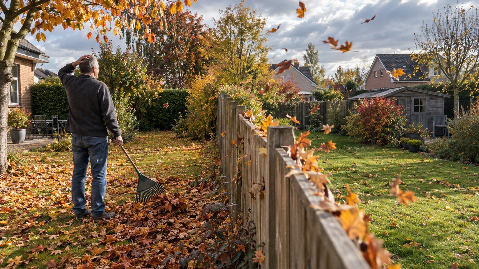 Ai-je le droit de jeter les feuilles de mon voisin chez lui ?