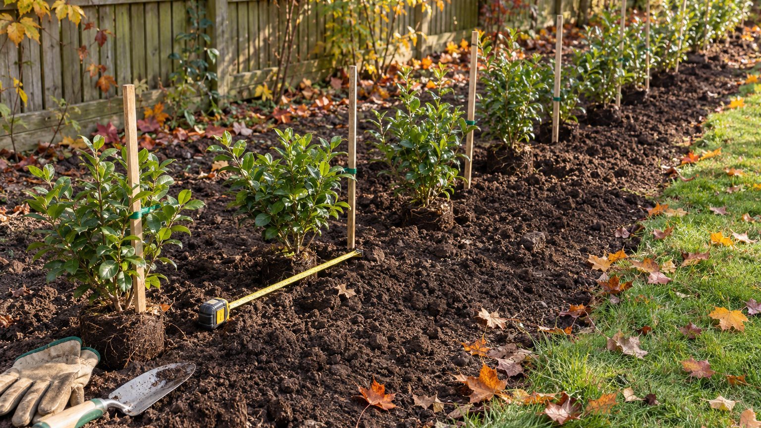 Combien de plants pour 10, 20 ou 50 m de haie ? Le calcul