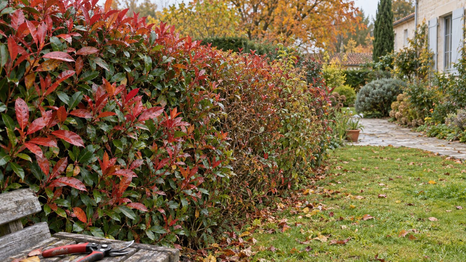 Photinia Red Robin : inconvénients, maladies et alternatives
