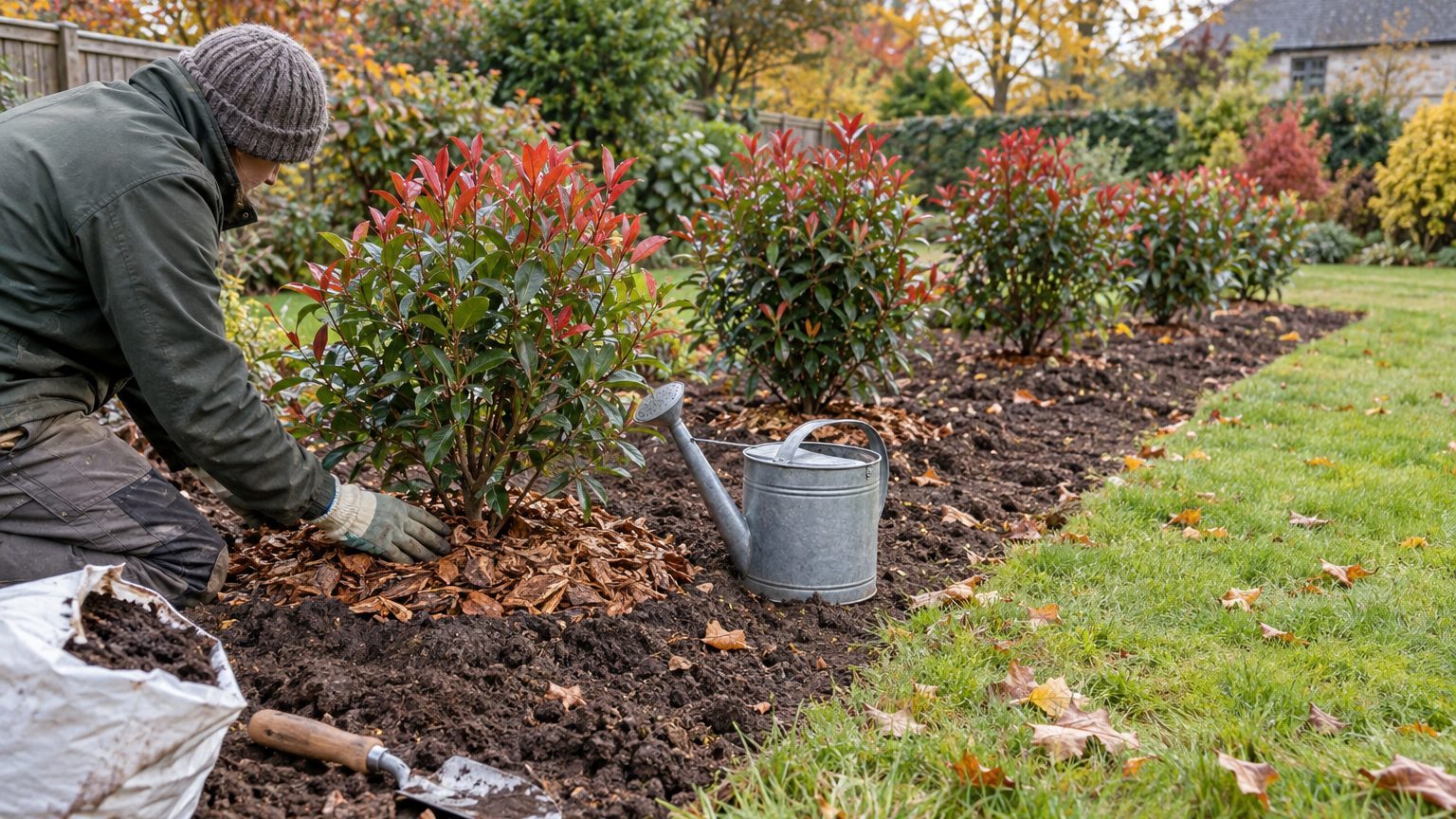 Planter une haie de photinia : période, distance et entretien