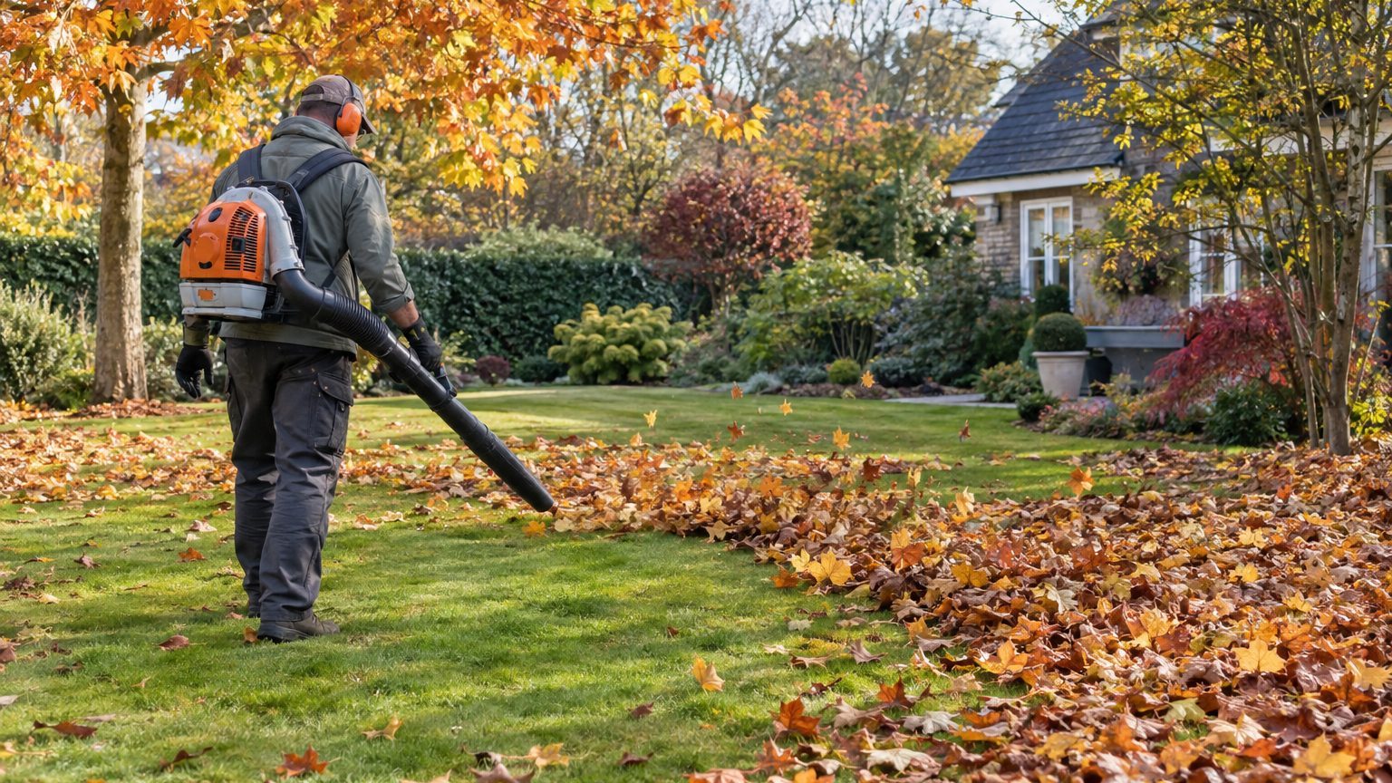 Prix du ramassage de feuilles par un jardinier et crédit d'impôt