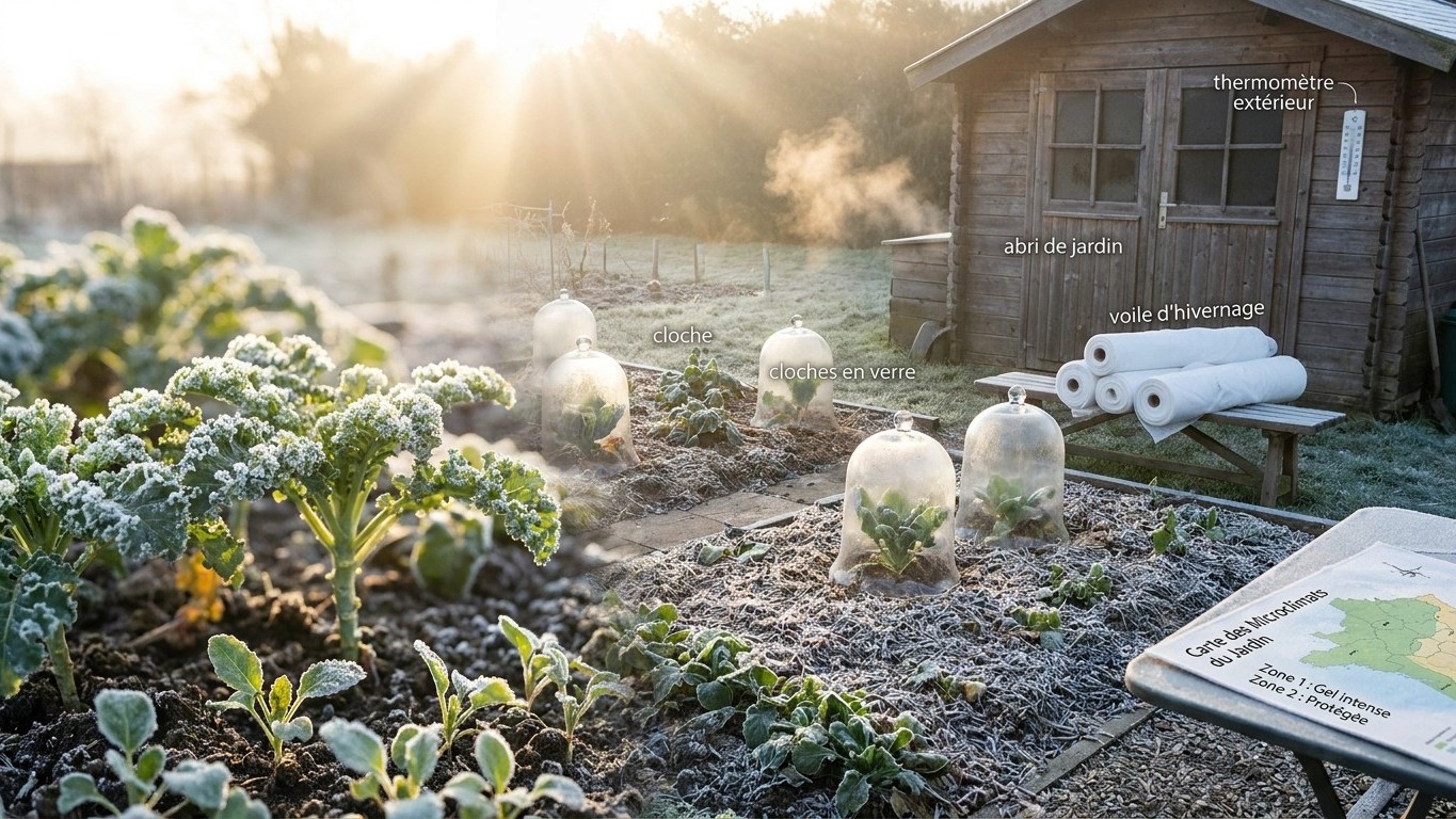 Quand protéger jardin du gel : le calendrier précis selon votre région et l'altitude