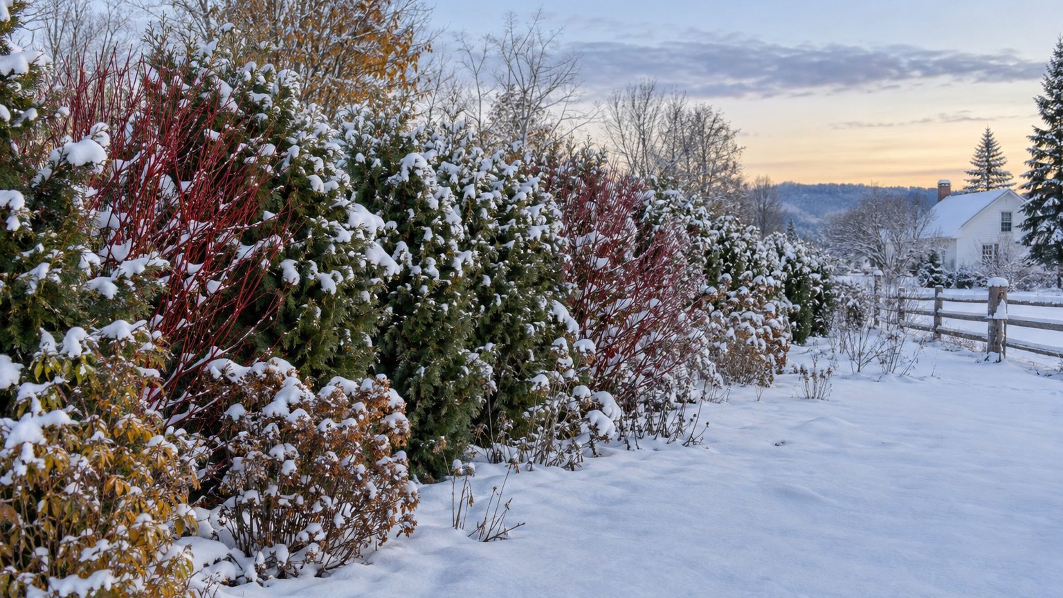 Quelle haie pour grand froid (zone 3, Québec) ? Espèces fiables et erreurs à éviter