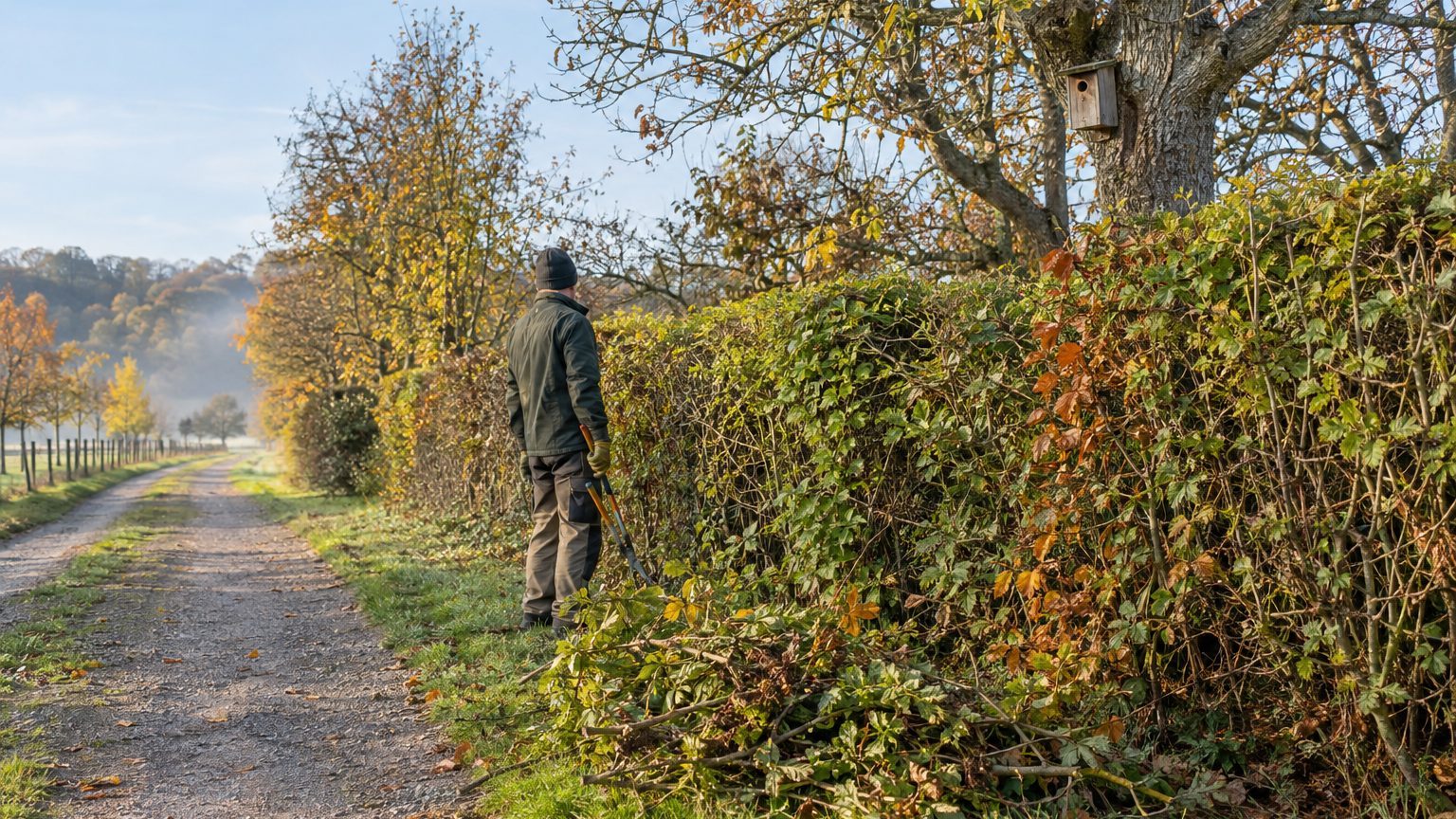 Taille des haies dans l'Oise : dates et arrêté préfectoral 2026