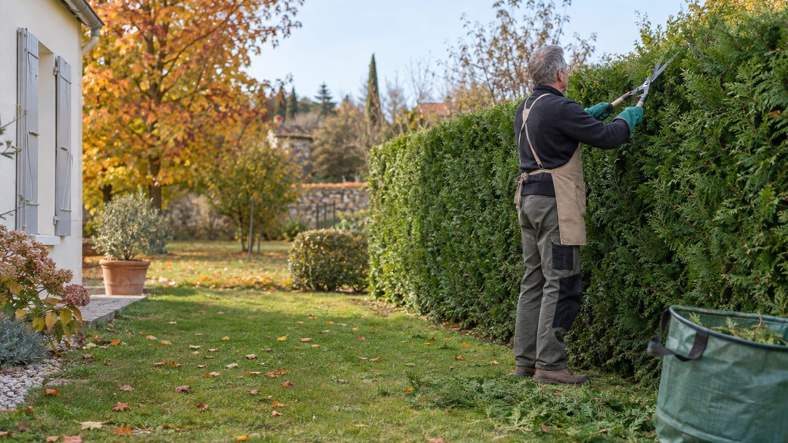 Tailler sa haie avec un jardinier : tarifs, calendrier et bons réflexes